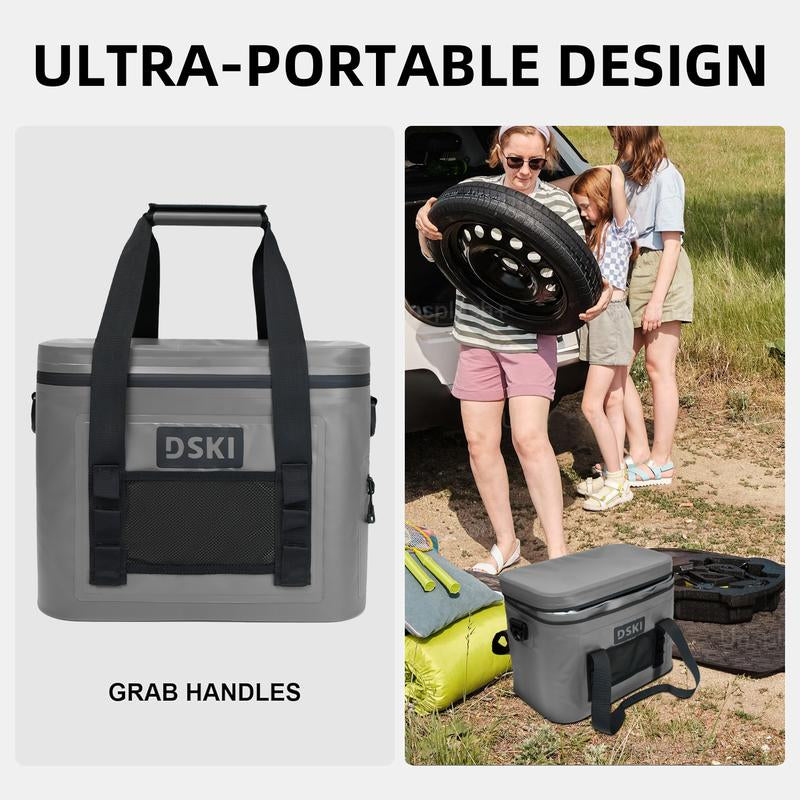 Lunch Bag Cooler,Lightweight Durable Leakproof,For Work,School,Outdoor Foldable,Leak Proof,Suitable for Beach,Camping,Kayaking,Fishing,Group Lunch