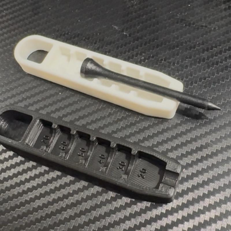 Golf Tee Height Tool - Ideal for Golfing Enthusiasts Equipment