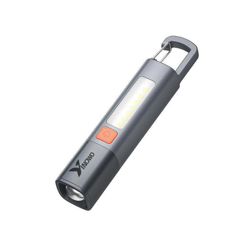 Yinowo IPX5 Waterproof Rechargeable Flashlight with 110 Lumen & 6H Runtime - Type-C Charging 3 Modes Durable for Camping Fishing Emergencies