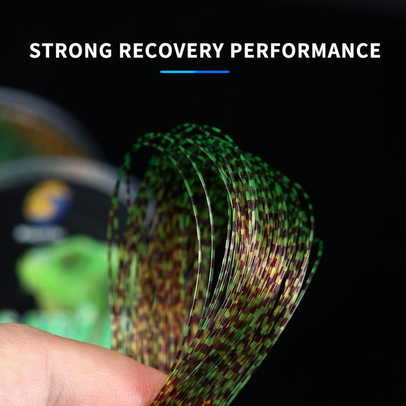 Bingolife Chameleon Invisible Spotted 300M Nylon Fishing Line - Premium German Nylon, Advanced Manufacturing, Fluorocarbon Coating