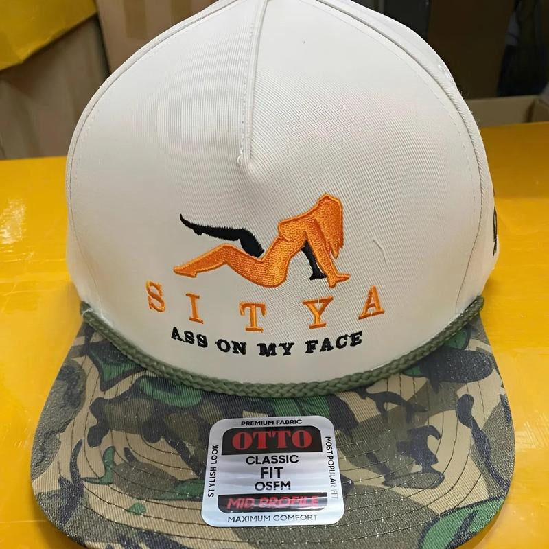 Sitya Trucker Hat by Mad Hatter Company – Trendy & Comfortable Snapback Cap, Ideal for Fishing, Hunting, and Everyday Streetwear