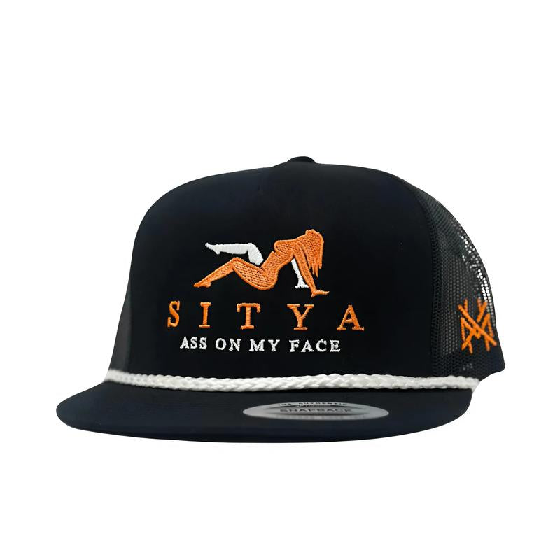 Sitya Trucker Hat by Mad Hatter Company – Trendy & Comfortable Snapback Cap, Ideal for Fishing, Hunting, and Everyday Streetwear