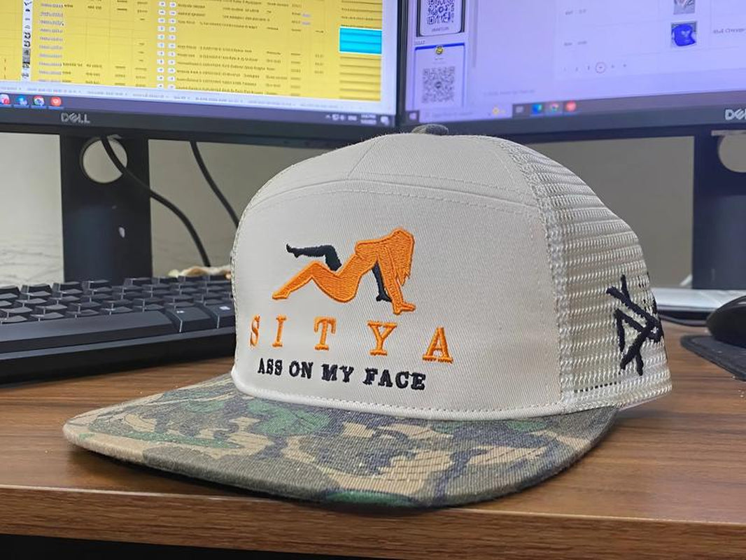 Sitya Trucker Hat by Mad Hatter Company – Trendy & Comfortable Snapback Cap, Ideal for Fishing, Hunting, and Everyday Streetwear
