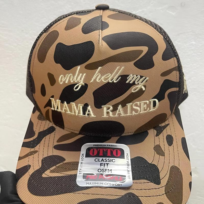 Sitya Trucker Hat by Mad Hatter Company – Trendy & Comfortable Snapback Cap, Ideal for Fishing, Hunting, and Everyday Streetwear