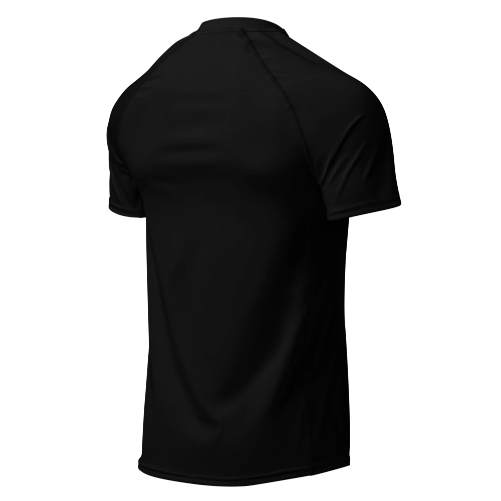 All-Over Print Men's Recycled Short Sleeve Rash Guard