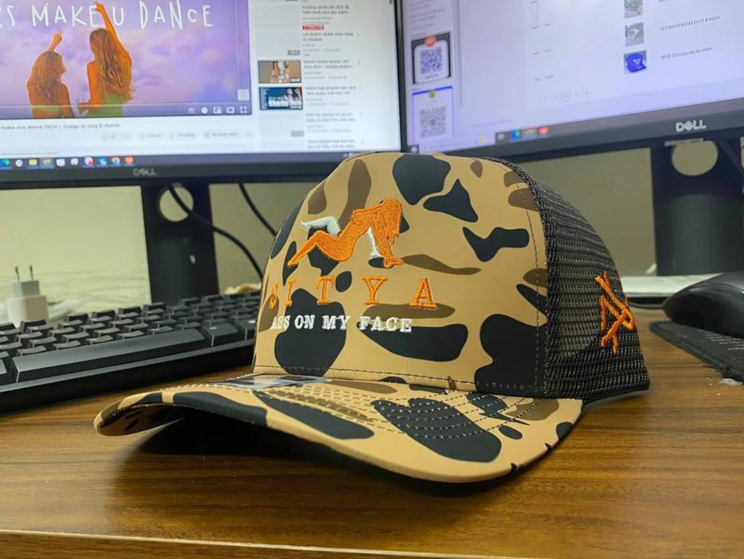 Sitya Trucker Hat by Mad Hatter Company – Trendy & Comfortable Snapback Cap, Ideal for Fishing, Hunting, and Everyday Streetwear