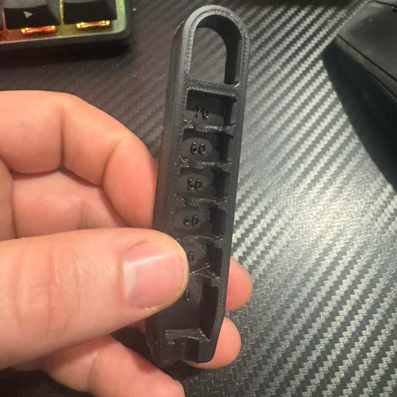 Golf Tee Height Tool - Ideal for Golfing Enthusiasts Equipment