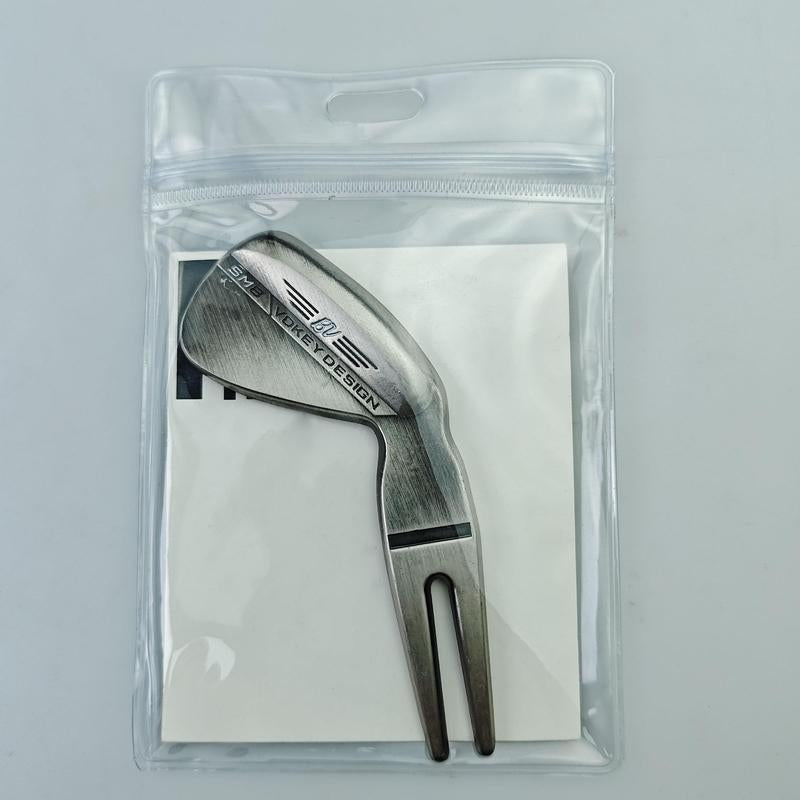 Golf Pitch Mark Tool, 2 Counts/Set Zinc Alloy Golf Pitch Mark Tool, Golf Accessories for Men,Suitable for Enthusiasts, Golf Equipment