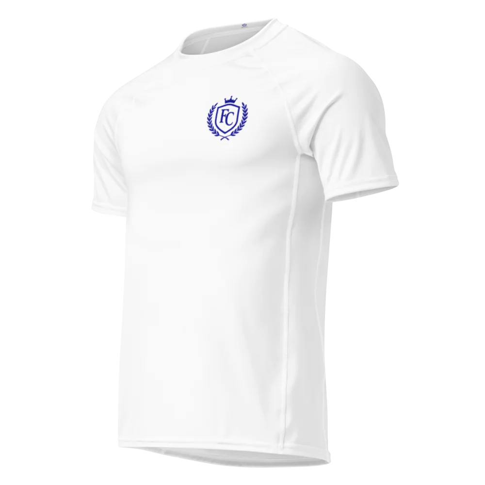 All-Over Print Men's Recycled Short Sleeve Rash Guard