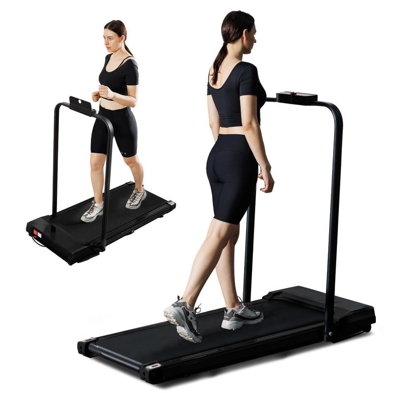 Walking Pad under Desk Treadmill for Home Office -2.5HP Walking Treadmill 0.5-4MPH 300LBS Capacity Treadmill for Walking Running