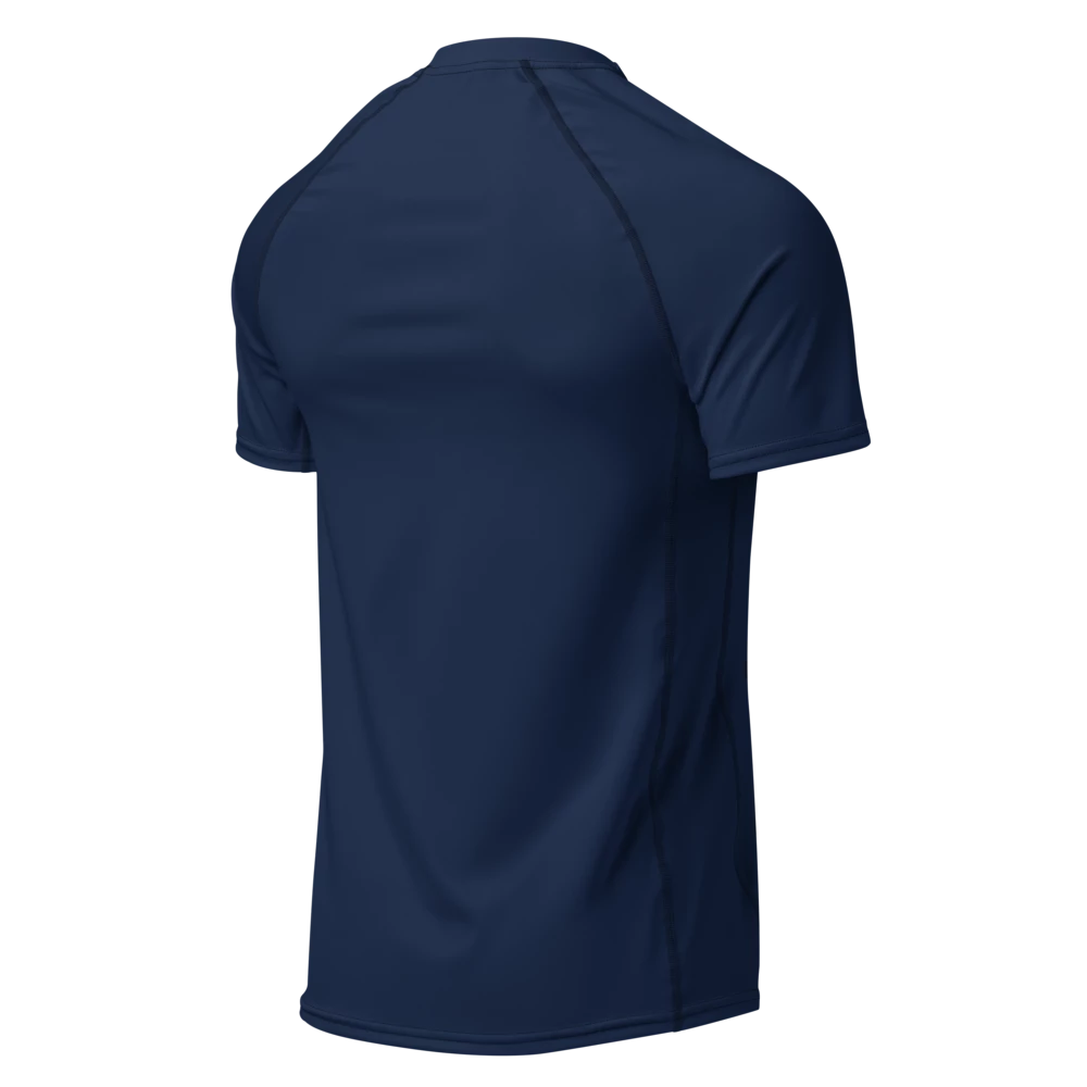 All-Over Print Men's Recycled Short Sleeve Rash Guard